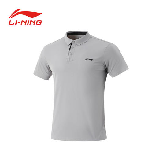 李宁男士夏季POLO衫新款速干防晒短袖运动T恤APLV047 商品图0