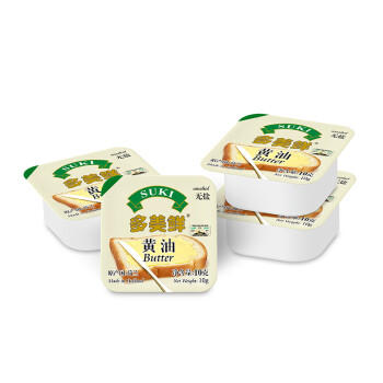多美鲜（SUKI）荷兰进口 淡味 动物黄油 10g*20 烘焙食材 早餐 西餐 /粮油调味 /奶酪黄油 /黄油 商品图2