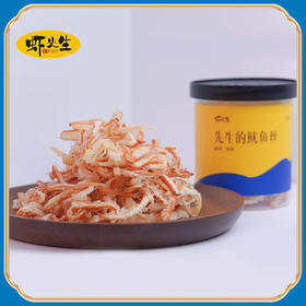 广东湛江虾先生即食碳烤香辣鱿鱼丝80g/罐