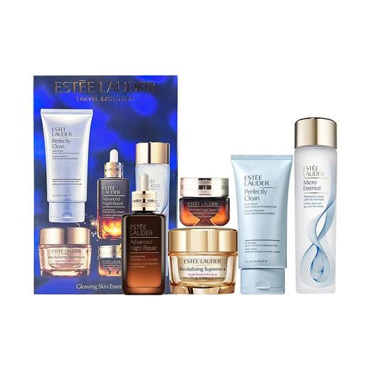 【送礼袋+赠兰蔻口红小样1.6g色号随机】雅诗兰黛正装增量5件套（洁面150ml+智妍面霜75ml+原生液200ml+小棕瓶精华100ml+小棕瓶眼霜15ml ） 商品图10