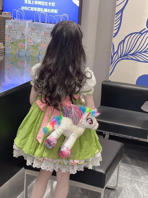 超级哇塞的六一礼物呀！ 爆款恐龙亮片包🎉来袭！「Cozy World独角兽亮片包包」✨bulingbuling独角兽🦄无法抗拒✨  ✔️可翻转的亮片设计，创意满满，充满趣味 商品图3