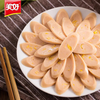 美好甜玉米火腿肠50g*10支 润口香甜玉米儿童肉类休闲零食小吃 /粮油调味 /方便食品 /火腿肠 商品图2