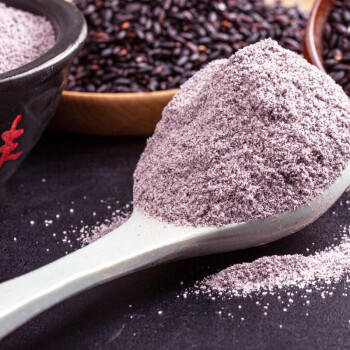 吾谷为伴紫米粉 4斤 杂粮面粉 紫米面 杂粮煎饼粉 /粮油调味 /杂粮 /其他杂粮 商品图5