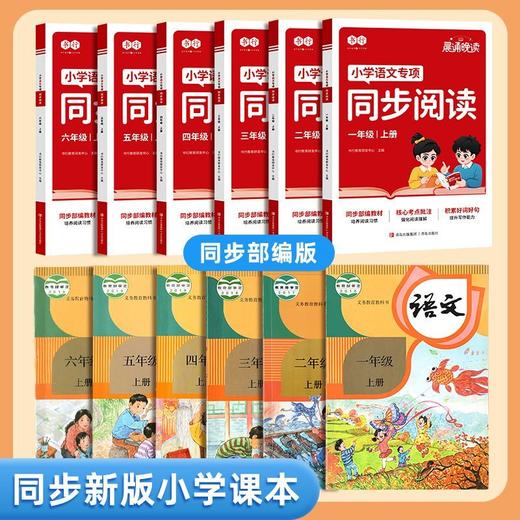小学语文同步阅读1-6年级小学生阅读理解专项训练同步课本人教版 商品图2