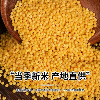 悦谷百味 山西黄小米礼盒6斤（中秋礼盒 山西特产粗粮杂粮节日公司福利） /粮油调味 /杂粮 /其他杂粮 商品图3