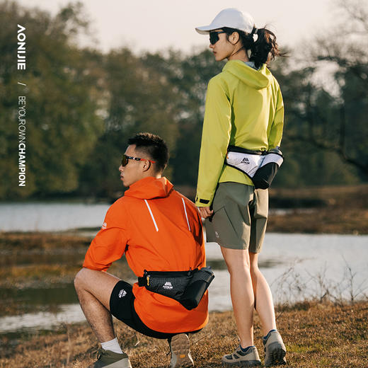 奥尼捷新款徒步腰包户外运动腰包水壶包骑行包含一个700毫升水壶FH2501 商品图2