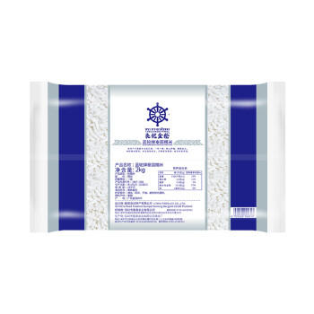 良记金轮蓝轮泰国糯米4斤 端午粽子米 年糕杂粮 江米黏米 进口长粒白糯米 /粮油调味 /米 /泰国香米 商品图2