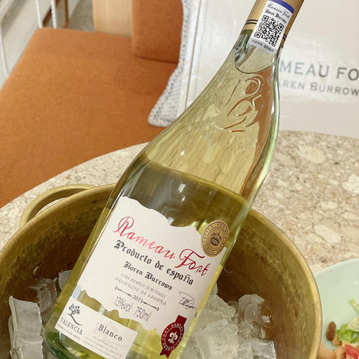 【超值4支装 西班牙原瓶进口 清甜透冰】拉摩图堡·凯伦巴罗斯13%vol半甜白葡萄酒750ml*4支 商品图1