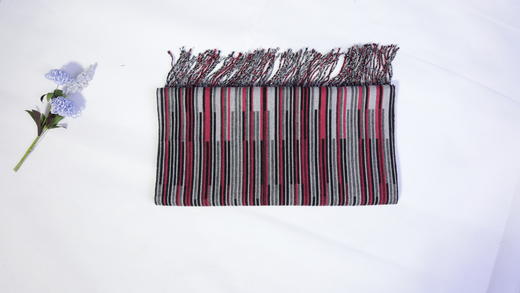 杞冠臻选 | YAKOO 超薄围巾高原风景羊湖款式 50%牦牛绒 50%羊毛 70*190cm 商品图8