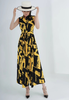 SZ2S72_黄白游色_连衣裙_夏季_立领无袖衬衫式系带收腰_高级女装_BERNIEELEN 伯妮斯茵 商品缩略图0