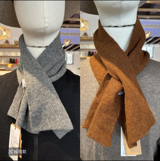 杞冠臻选 | YAKOO 牦牛绒穿插 小围巾 41g 商品图2