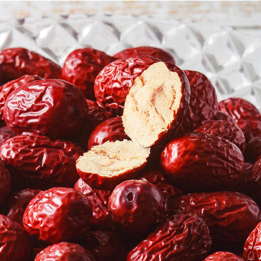 【蜜饯精选】若羌有机灰枣 自然成熟吊干红枣 有机认证 原生美味 肉厚核小 甘甜醇香 精选灰枣 原滋原味 开袋即食 商品图1