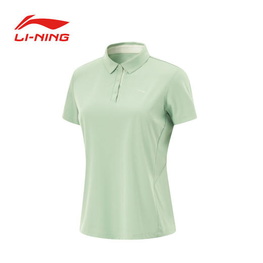 李宁女夏季POLO衫新款速干短袖翻领运动T恤APLV016 商品图0