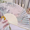 麦和 熊有成竹布面折扇夏日清凉便携手持扇子（图案随机） 商品缩略图0