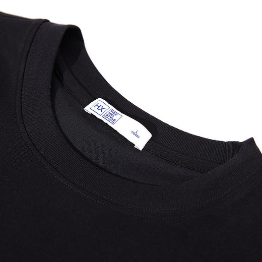 【断码清仓】HX 夏季圆领短袖T恤凉感科技微宽松版型/S102522721101/02 商品图13