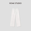 ROMI STUDIO 100%进口亚麻直筒长裤/轻薄宽松版松紧腰RWCRXM3363【发货时效25天】 商品缩略图0