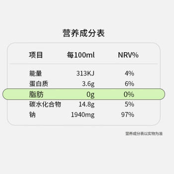 丘比（KEWPIE）油醋汁 0脂日式和风 调味品 沙拉汁蔬菜轻食凉拌汁 260ml*1瓶 /粮油调味 /调味品 /西式酱料 商品图5