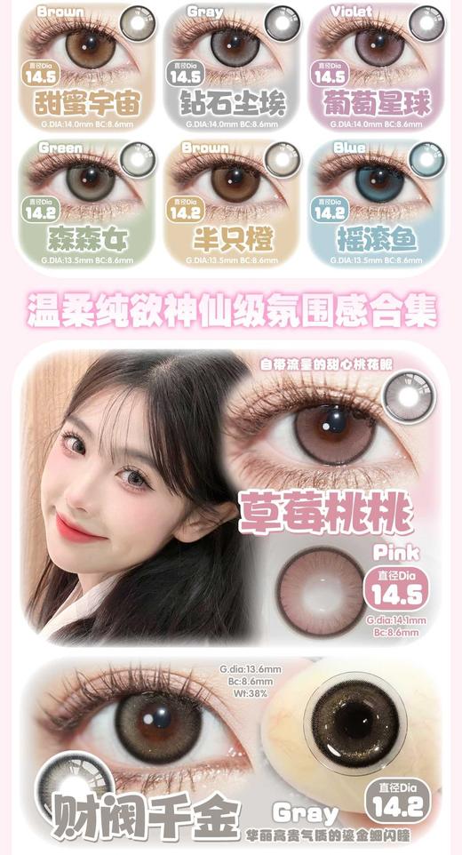 Kaylens半年抛78/一副88/两副158/四副，最高度数800 商品图6