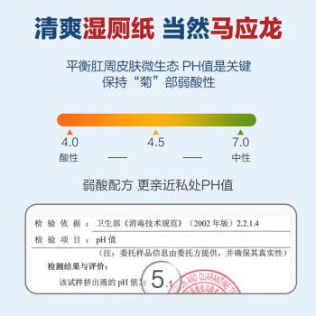 马应龙小蓝湿厕纸囤货家庭装408抽厕纸湿巾洁厕如厕湿纸温和无刺激 /家庭清洁/纸品 /清洁纸品 /湿厕纸 商品图4