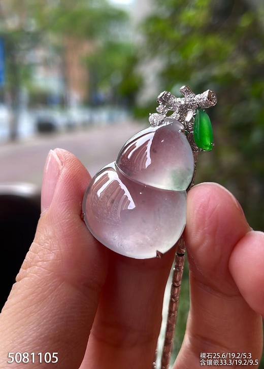 5081105，葫芦吊坠。具体价格微信咨询 商品图3