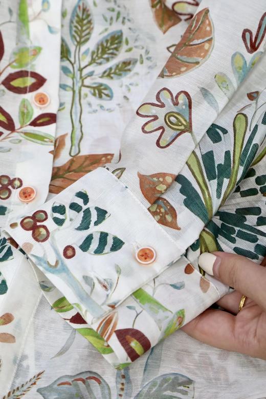 LPIUTY品牌直发！海岛度假波嬉风防晒衬衫 C1225027 商品图8