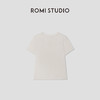 ROMI STUDIO天然未染色纯棉小飞袖短袖T恤/棉籽壳肌理 RWCSSY2667(现货) 商品缩略图1