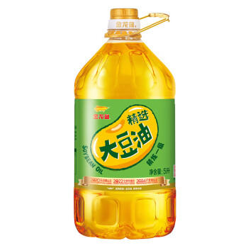金龙鱼 食用油 精选大豆油5L*4箱装 家用商用整箱 /粮油调味 /食用油 /大豆油 商品图3