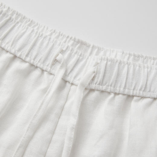 ROMI STUDIO“Clean fit”100%亚麻轻薄松紧腰休闲短裤 RWCRXG3138【发货时效25天】 商品图5