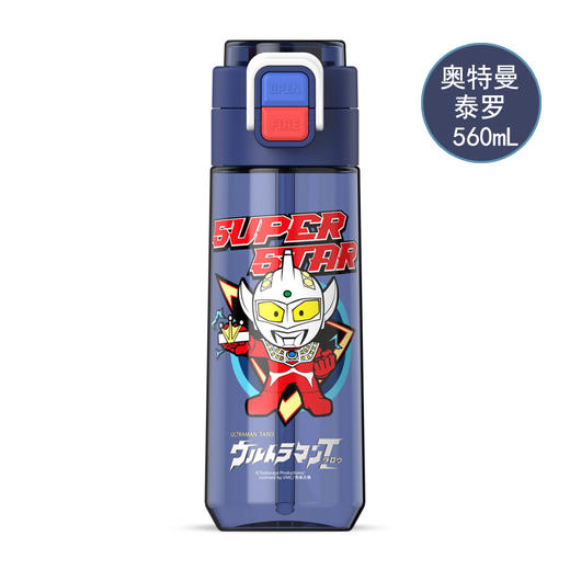 【你的夏日补水站~】三丽鸥儿童双饮太空杯 女孩便携吸管水杯 夏季男生学生大容量防摔水杯-QQ 商品图12