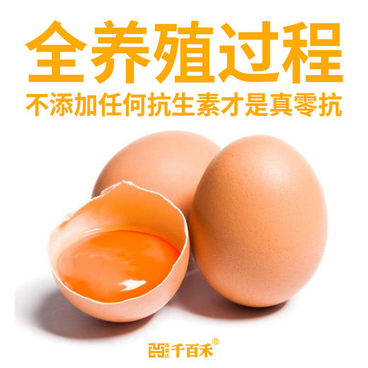 千百禾零抗可生食富硒鸡蛋  30枚/盒【WHGS】 商品图2