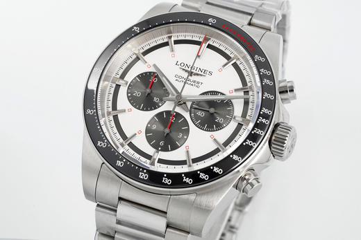 『NOOB official➕代工』AF 承继匠心工艺,焕新演绎经典，浪琴表康卡斯系列计时码表
42.00 mm表径，使用陶瓷表圈，表圈上有有测速圈，并有红字点缀。
表盘有黑、白、蓝、香槟，多种配色❕ 商品图2