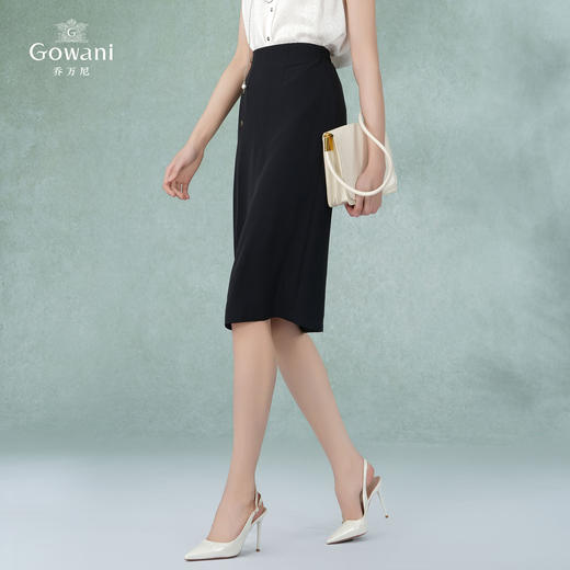 乔万尼A字半身裙显瘦成熟新款气质半裙EI2D730 商品图1