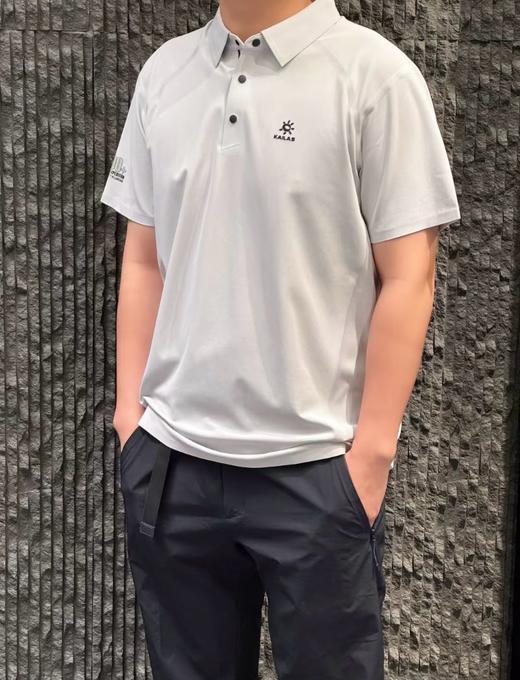 独家订单！全身热压！！KAILAS凯乐石短袖POLO衫吸湿速干防晒户外运动春夏季徒步通勤男袖章短袖 商品图0