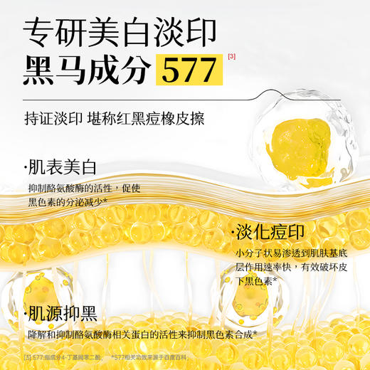 【梵西新品 119元任选3件】梵西祛痘美白577精华液淡化痘印淡斑去闭口黑头修收毛孔 30ml/瓶 商品图1