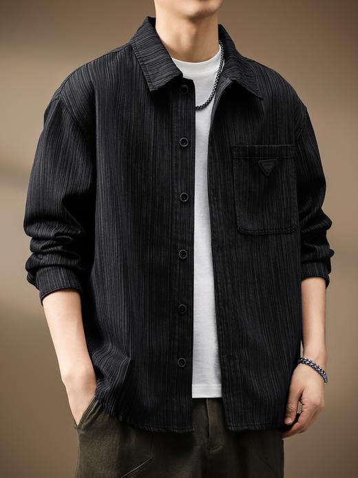 裁缝学苑MQ64翻领男士衬衫纸样男装衬衣上衣外套样板图纸版型 商品图3