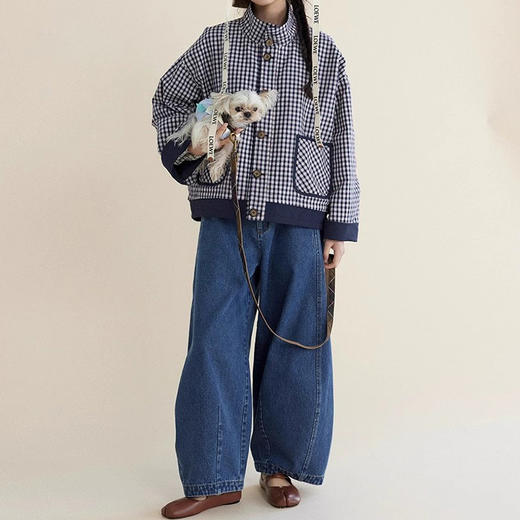 裁缝学苑AS483两面穿短外套纸样女装落肩立领小个子打版裁剪样板 商品图4