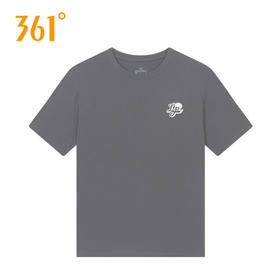 361度运动T恤男2025夏季新款舒适透气篮球圆领短袖T恤552521101-4