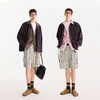 棉仓3621018005-【南法假日】双褶雨露麻直筒松紧腰休闲短裤 商品缩略图3