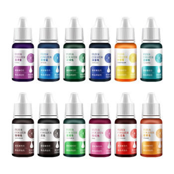 法采FC食用色素烘焙专用马卡龙奶油蛋糕裱调色 12色套装（10ml*12） /粮油调味 /烘焙原料 /食品添加剂类 商品图1