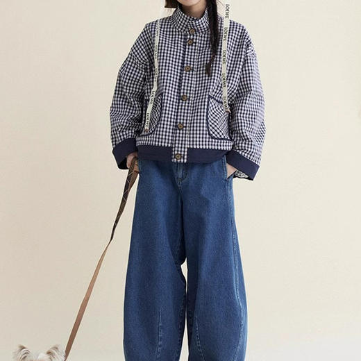 裁缝学苑AS483两面穿短外套纸样女装落肩立领小个子打版裁剪样板 商品图3