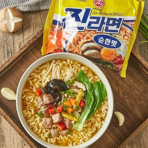 【悦惠精选】不倒翁韩国进口金拉面(原味)120g*12 商品图4