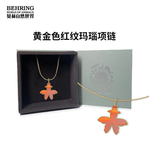 贝林自然世界-遇福鱼系列白蝶贝项链 商品图1