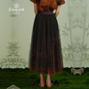 乔万尼夏季新品半身裙复古百褶网纱设计感ET2D270 商品缩略图4