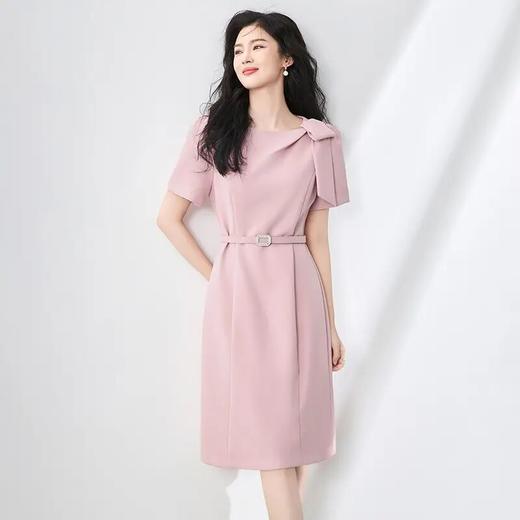 「高货wl」全新升级【铂金会员312/天猫419/差价107】(94620)洛诗琳静奢气质蝴蝶千金风连衣裙2025夏款新款收腰显瘦裙子94620 商品图0