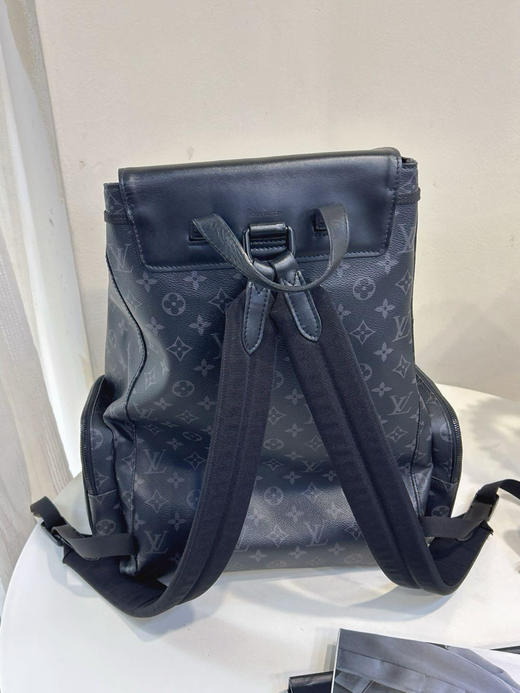 LV 黑老花 拼皮 Trio 黑武士 双肩包 商品图1