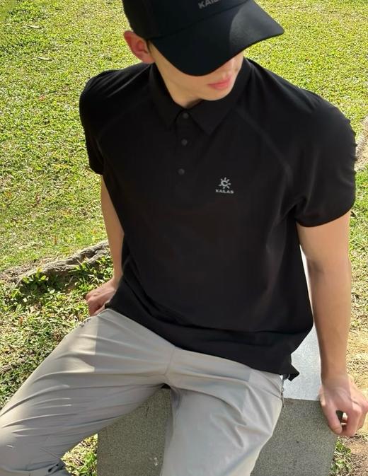 独家订单！全身热压！！KAILAS凯乐石短袖POLO衫吸湿速干防晒户外运动春夏季徒步通勤男袖章短袖 商品图5