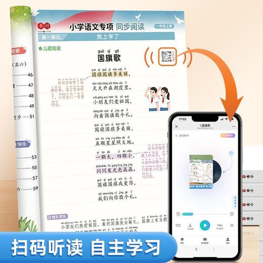 小学语文同步阅读1-6年级小学生阅读理解专项训练同步课本人教版 商品图7