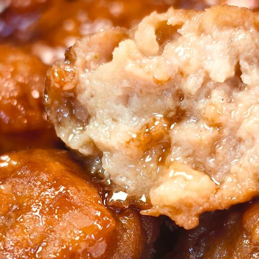 【南京提货券300-500】苏食鲜卤照烧小马蹄狮子头180克*4 商品图5