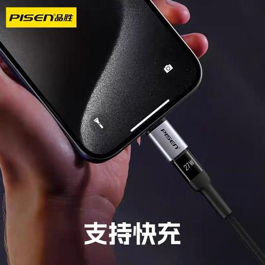 品胜typec转苹果头 转接头充电线转换接口 lightning转tpc 手机数据线 1个 商品图1