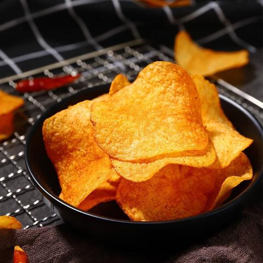 四洲 热浪香辣味马铃薯片 50g/袋 商品图2